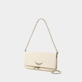 Sac Rock en Cuir blanc