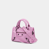 Sac À Main Le City Mini - Balenciaga - Cuir - Rose