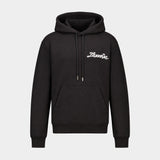 Hoodie Petit Logo - Lanvin - Coton - Noir