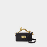 Sac À Main Pencil Cat Nano Top Handle - Lanvin - Cuir - Noir