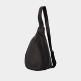 Sac À Bandoulière Tuck Sling S - YOHJI YAMAMOTO - Cuir - Noir