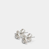 Boucles D'oreilles London Orb - Vivienne Westwood - Métal - Argenté