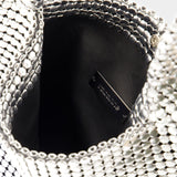 Sac Porté Épaule Medium Silver Pixel - Rabanne - Aluminium - Argenté