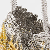 Sac Porté Épaule Nano Moon - Rabanne - Métal - Argenté/Doré
