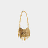 Sac Porté Épaule Nano Disc - Rabanne - Métal - Doré