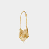 Sac Porté Épaule Nano Disc - Rabanne - Métal - Doré
