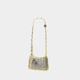 Sac Porté Épaule Nano Disc - Rabanne - Métal - Doré/Argenté