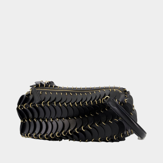 Sac À Bandoulière - Rabanne - Cuir - Noir