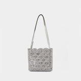Sac Porté Épaule - Rabanne - Raphia - Argenté