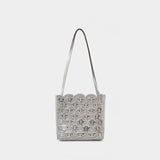 Sac Porté Épaule - Rabanne - Raphia - Argenté