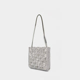 Sac Porté Épaule - Rabanne - Raphia - Argenté