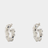 Boucles D'oreilles - Rabanne - Aluminum - Argenté