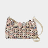 Sac Porté Épaule - Rabanne - Cuir - Argenté