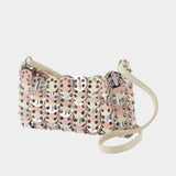 Sac Porté Épaule - Rabanne - Cuir - Argenté