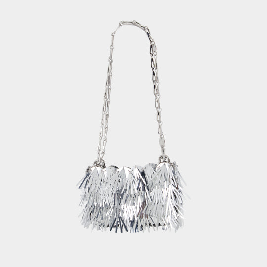 Sac Porté Épaule - Rabanne - Synthétique - Argenté