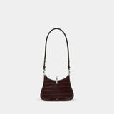 Sac Porté Épaule Ring Small - Rabanne - Cuir - Marron