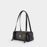 Sac Porté Épaule Small - Versace - Cuir - Noir