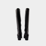 Bottes Malaga en Cuir Noir