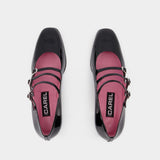 Escarpins Kina - Carel - Cuir Verni - Noir