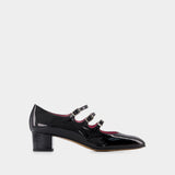 Escarpins Kina - Carel - Cuir Verni - Noir