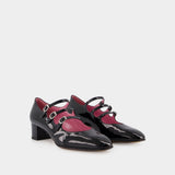 Escarpins Kina - Carel - Cuir Verni - Noir