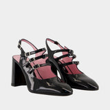 Sandales Promise - Carel - Cuir - Noir