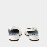 Sandales Ninon - Carel - Cuir - Blanc