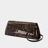 Sac Porté Épaule Madeleine - Carel - Cuir - Léopard