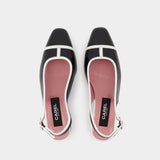 Sandales Elisa - Carel - Cuir - Noir