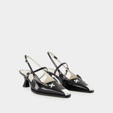 Sandales Souris Mp - Carel - Cuir - Noir