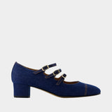 Sandales Kina 25 - Carel - Coton - Bleu
