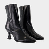 Bottines Isabelle - Carel - Cuir - Noir