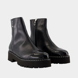 Bottines Chouchou 25 - Carel - Cuir - Noir
