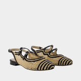 Sandales Balma - Carel - Raphia - Multi