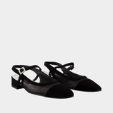 Ballerines Oceanight2 - Carel - Cuir - Noir