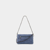 Sac Rock Nano Xl Glitter - Zadig & Voltaire - Denim - Bleu