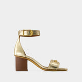 Sandales Caprese Wings - Zadig & Voltaire - Cuir - Doré