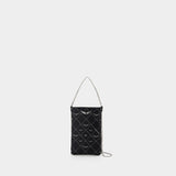 Pochette Rock Monogramme - Zadig & Voltaire - Cuir - Noir