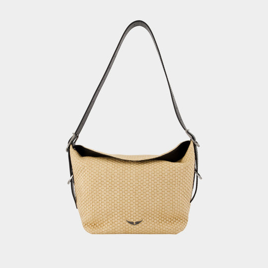 Sac À Bandoulière Jane Panier - Zadig & Voltaire - Coton - Beige