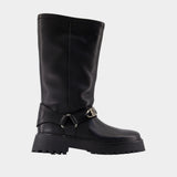 Bottines Angie Smooth - Zadig & Voltaire - Cuir - Noir