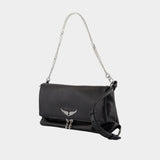 Sac À Bandoulière Rocky Ii - Zadig & Voltaire - Cuir - Noir