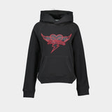 Hoodie Georgy - Zadig & Voltaire - Coton - Noir