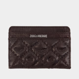 Portefeuille Pass - Zadig & Voltaire - Cuir - Marron