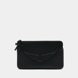 Pochette Angel - Zadig & Voltaire - Cuir - Noir