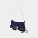 Sac À Bandoulière Rock Nano - Zadig & Voltaire - Coton - Bleu