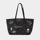 Cabas Z Monogram Arty Tag - Zadig & Voltaire - Synthétique - Noir