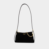 Sac À Bandoulière Jim Nano - Zadig & Voltaire - Cuir - Noir