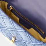 Sac À Bandoulière Moon - Vanessa Bruno - Coton - Bleu