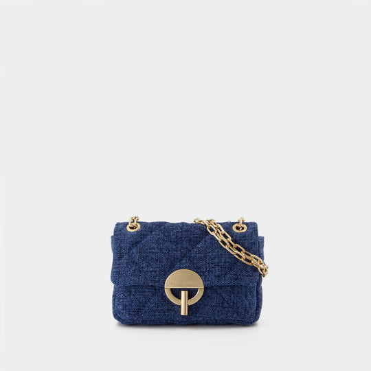 Sac À Bandoulière Nano Moon - Vanessa Bruno - Lin - Bleu