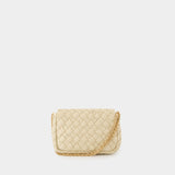 Sac À Bandoulière Moon - Vanessa Bruno - Cuir - Beige